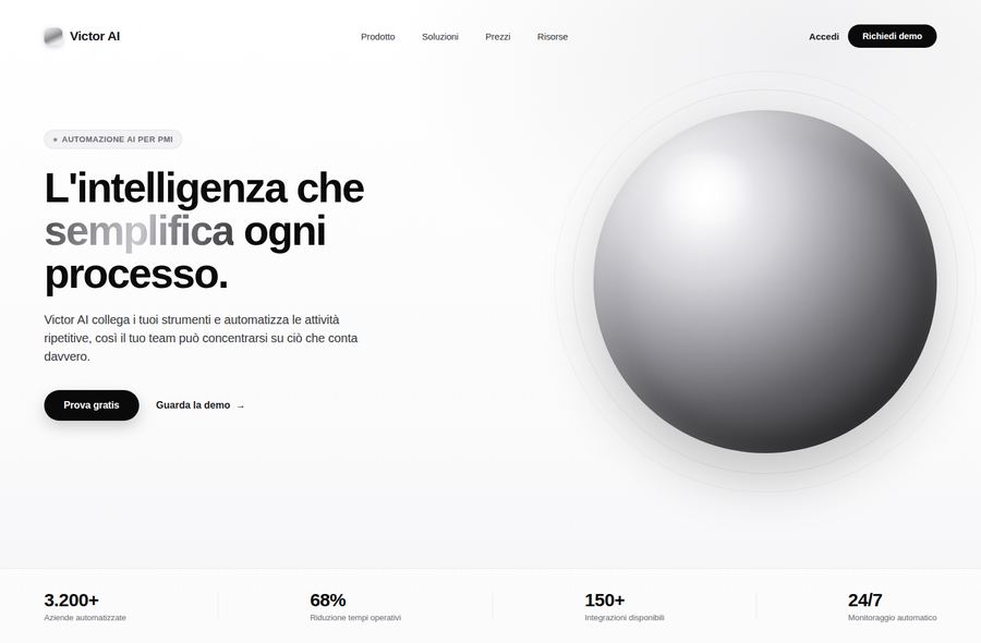 Case study landing page
